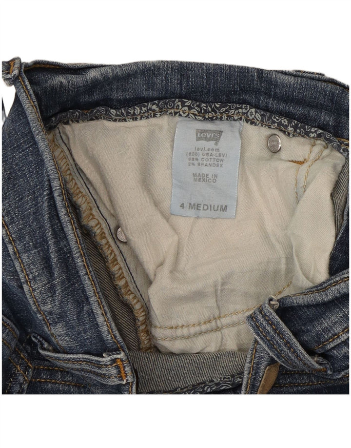 Levi's Damen Slim Jeans US 4 Small W30 L31 Blaue Baumwolle