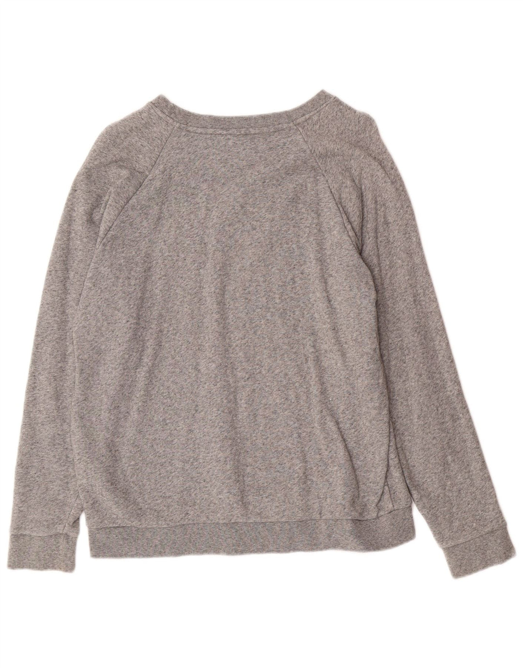 Levi's Damen Grafik-Sweatshirt-Pullover UK 14 Mittelgraue Baumwolle