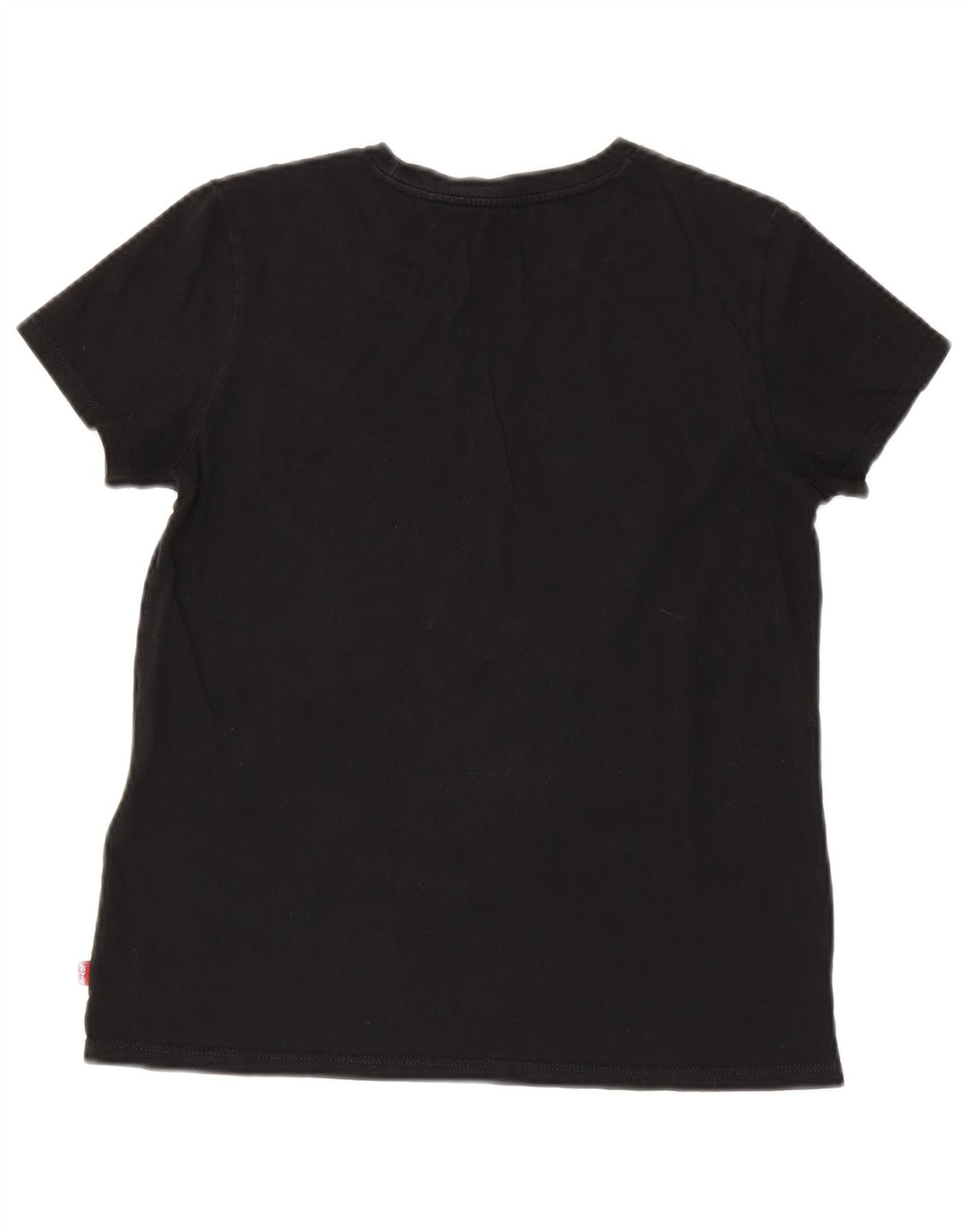 Levi's Damen-T-Shirt mit Grafik, UK 10, Größe S, Schwarz, Baumwolle