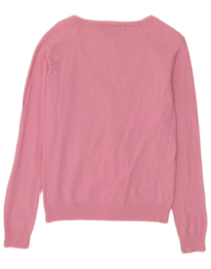 Zara Damen-Cardigan-Pullover UK 10 Small Pink