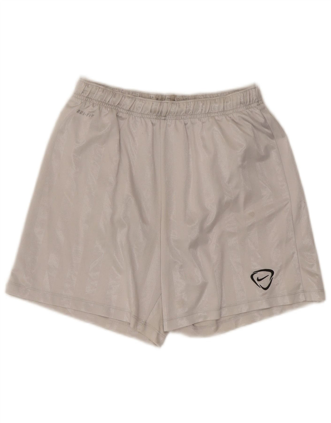 Nike Herren Dri Fit Sportshorts Mittelweißes gestreiftes Polyester