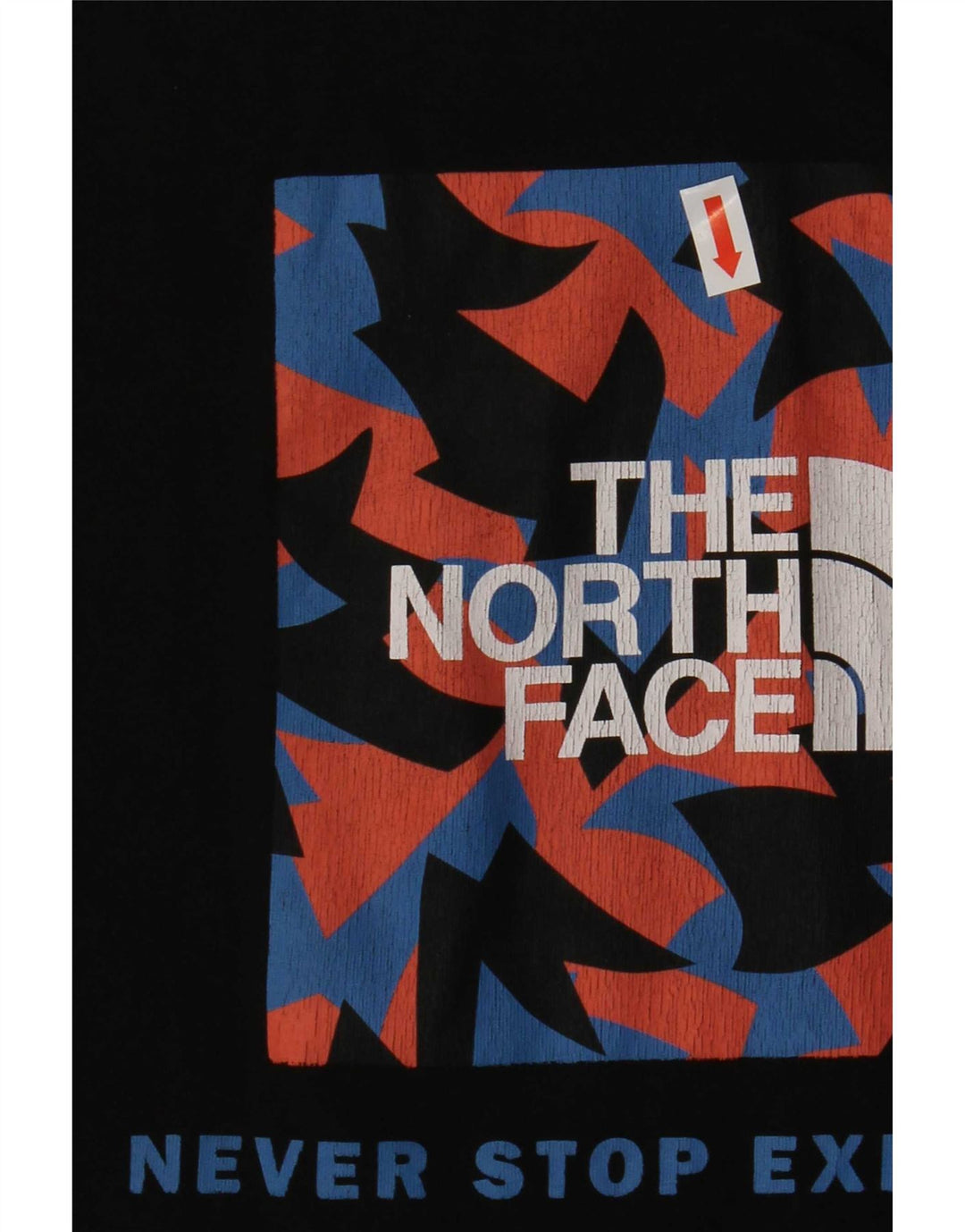 The North Face Herren-T-Shirt mit Grafik, mittelschwarze Baumwolle