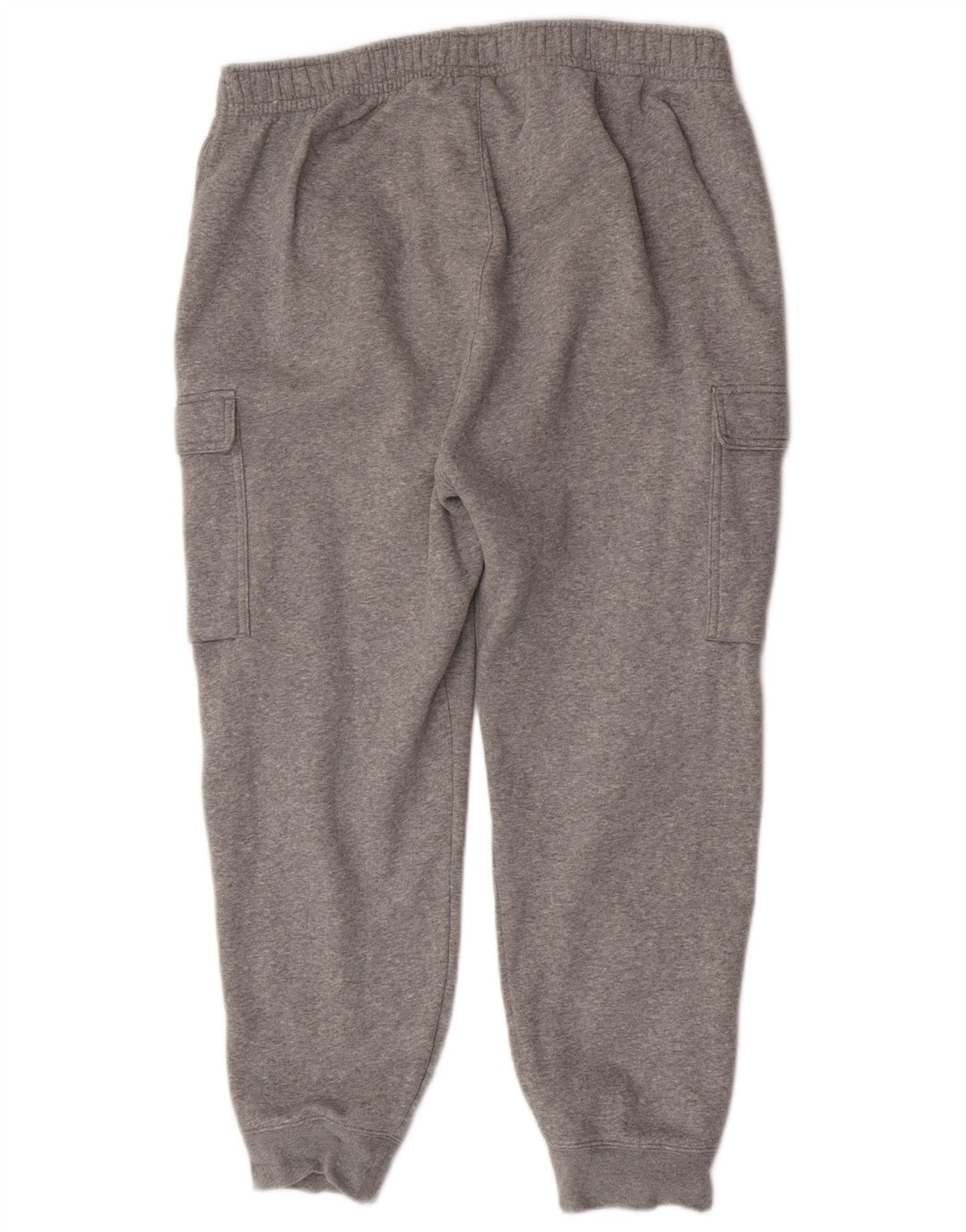 Nike Herren Cargo-Trainingshose, Jogginghose, Größe L, Grau, Baumwolle