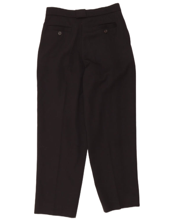 Byblos Womens Pegged Chino Trousers IT 46 Large W30 L28 Black Polynosic