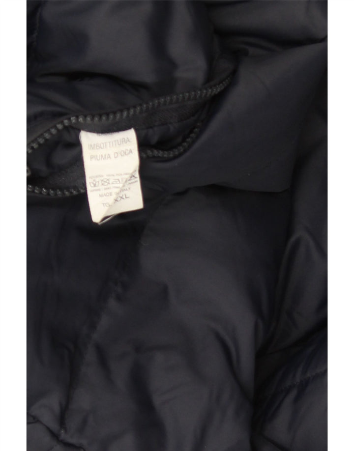 Fay Herren Wattierte Jacke UK 44 2XL Marineblau Polyamid
