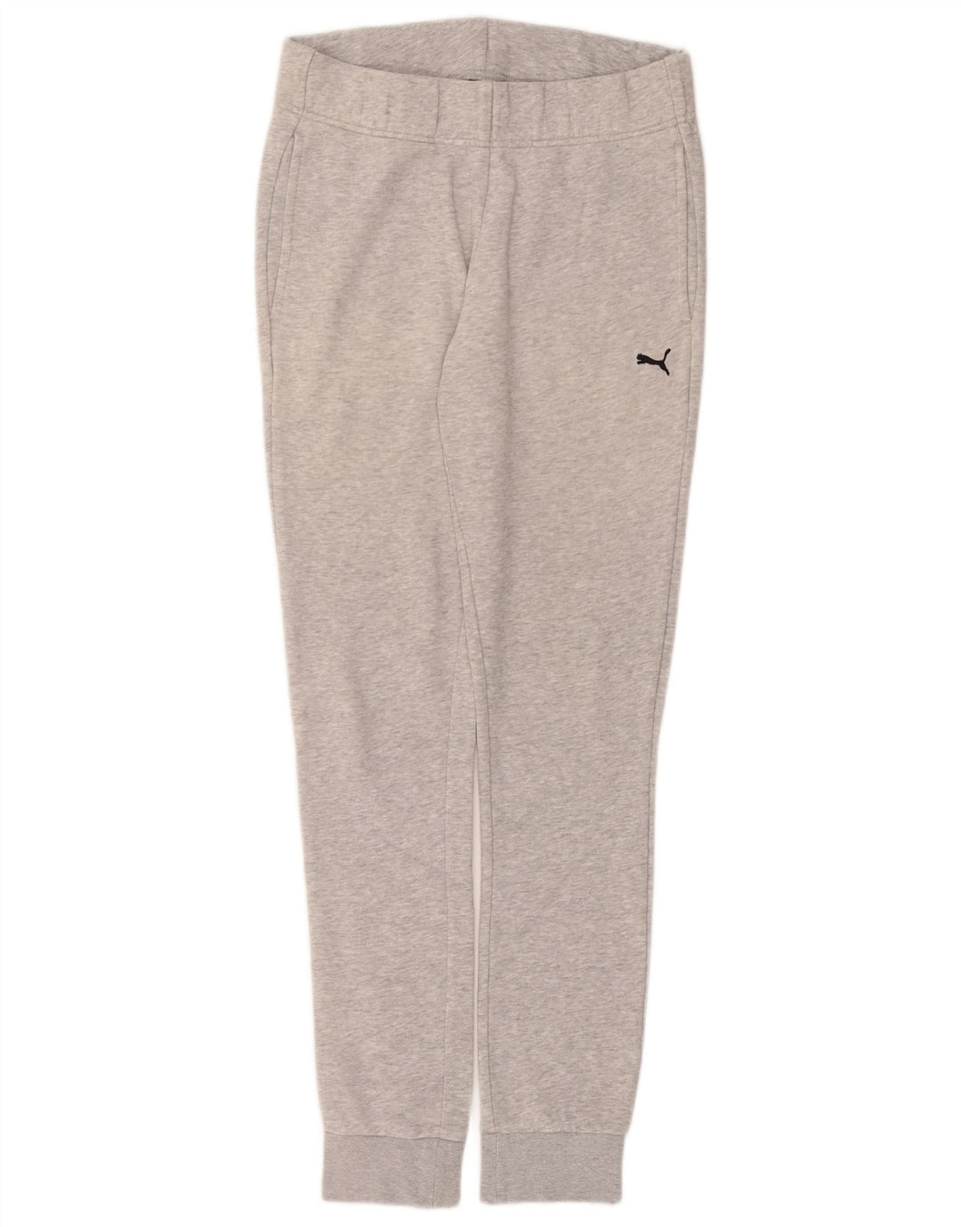 PUMA Damen Trainingshose Jogger UK 10 Small Grau Polyester