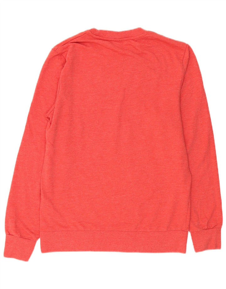 Jack & Jones Herren-Sweatshirt mit Grafik, Mittelrot, Polyester, Winter