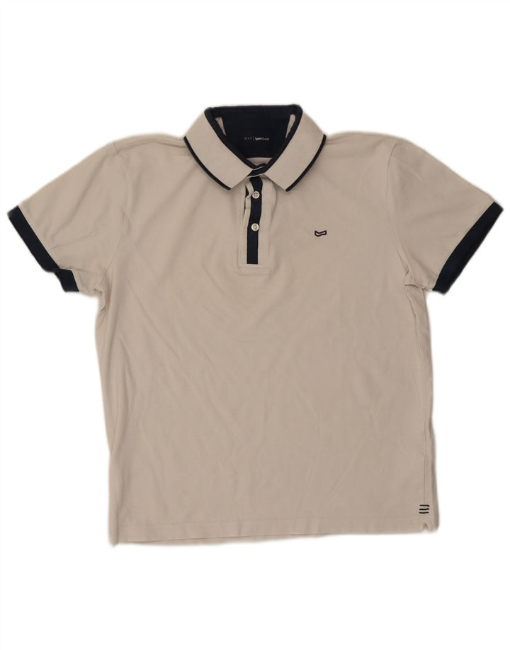 Gas Herren Poloshirt XL Weiße Baumwolle