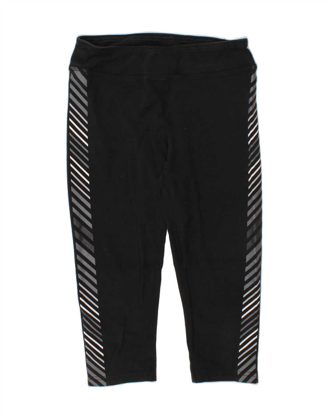 REEBOK Girls Leggings 10-11 Years Medium Black Cotton Vintage Reebok and Second-Hand Reebok from Messina Hembry 