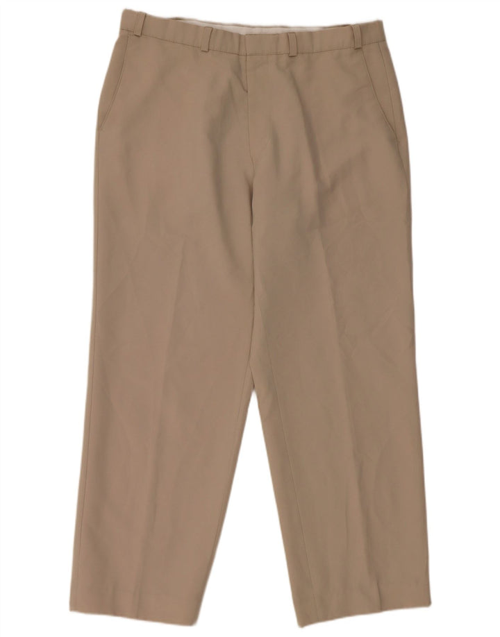Marks & Spencer Damen St. Michael Gerade Chinohose W36 L28 Beige
