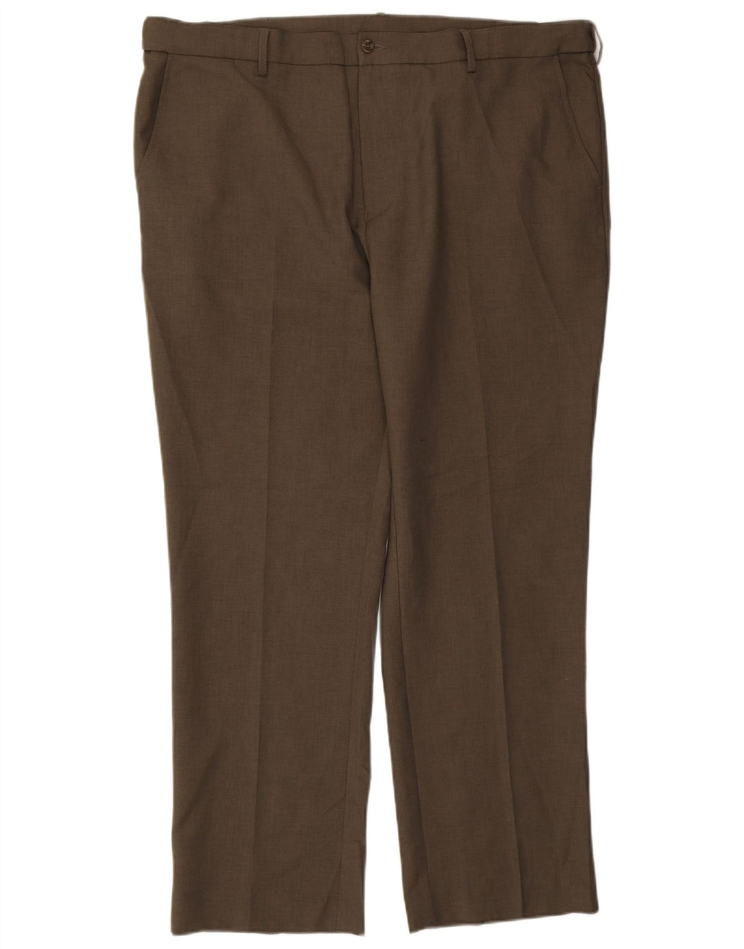 Gerade Chino-Hose für Herren von Farah, W44, L31, Khaki, Polyester