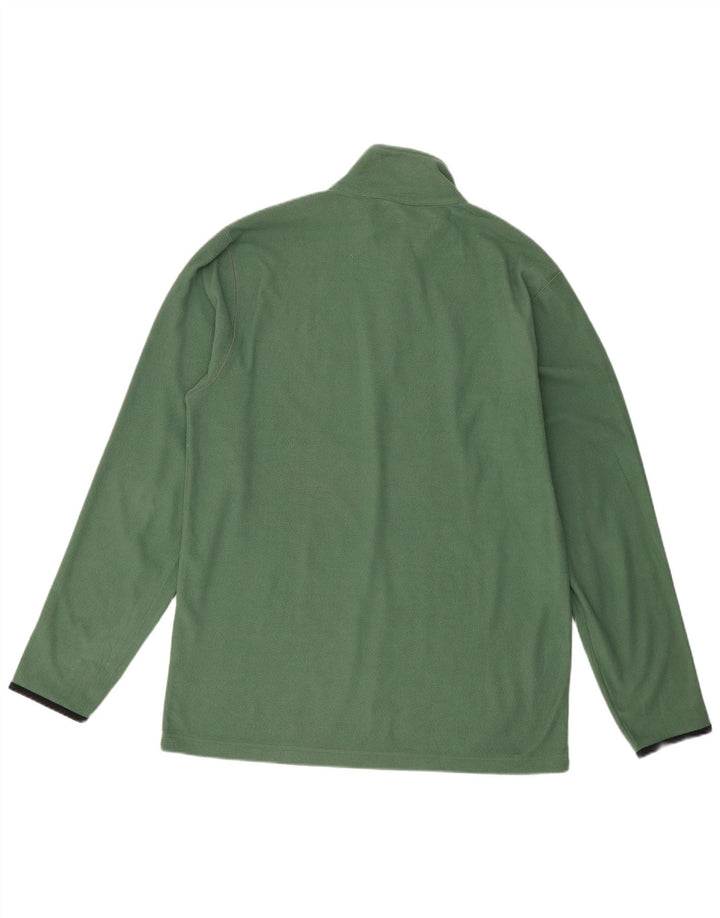 Champion Herren-Fleecepullover mit Reißverschluss, 2XL, grünes Polyester