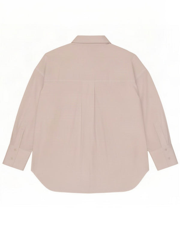 Zara Damen-Oversize-Hemd UK 10 Small White Cotton