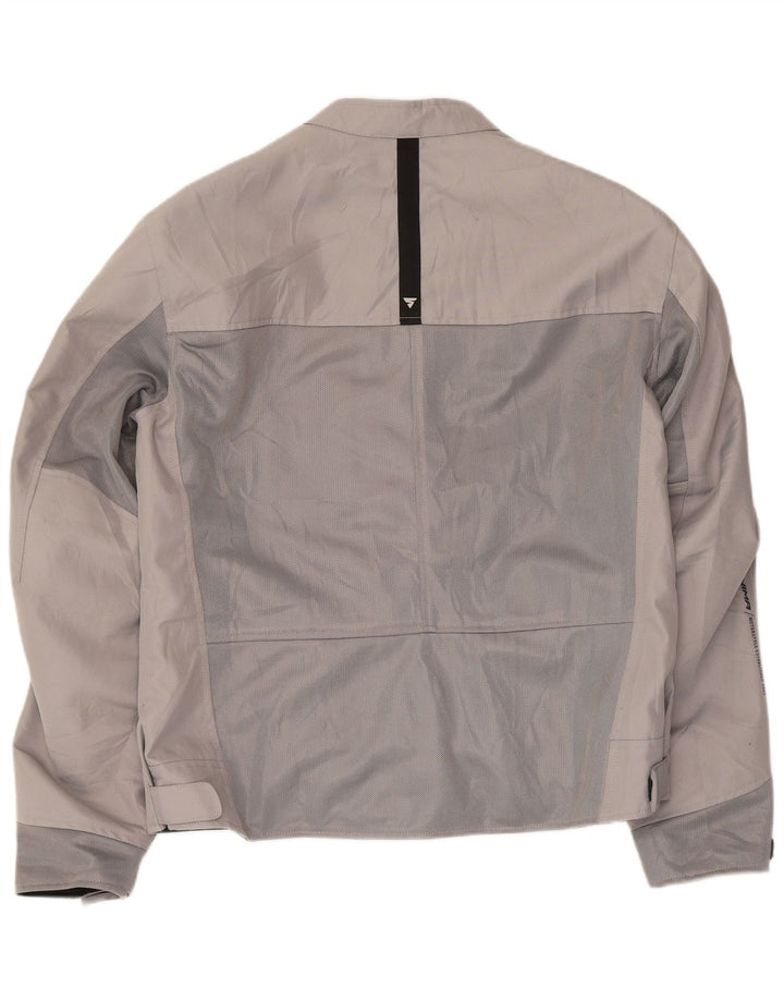Shima Herren Motorstyle Racer Jacke UK 42 XL Grau Colourblock Polyester