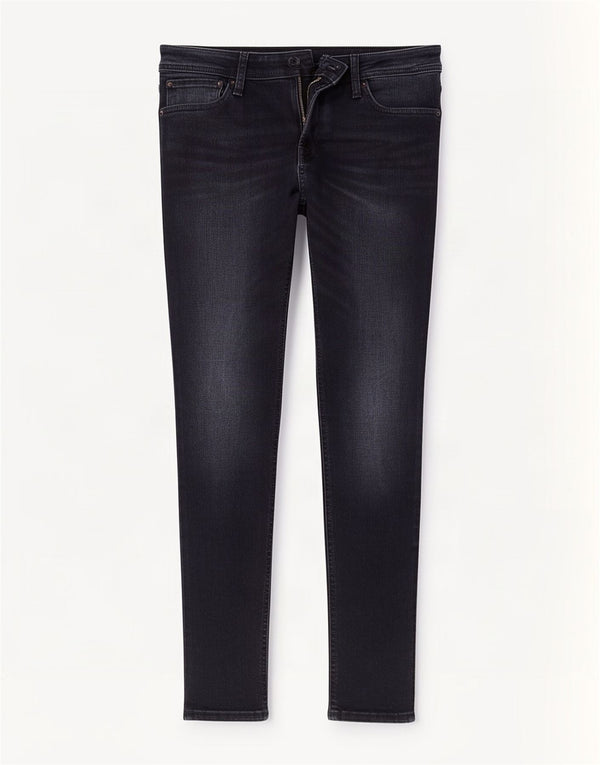 Jack & Jones Herren Skinny Jeans W32 L32 Marineblaue Baumwolle
