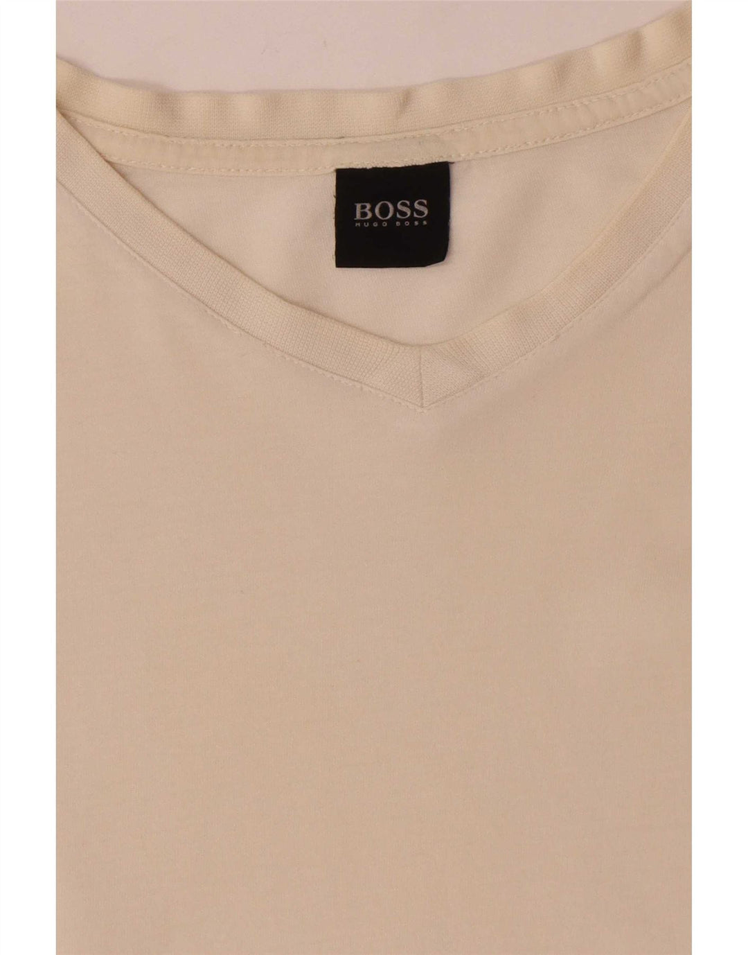 Hugo Boss Herren T-Shirt Top XL Weiße Baumwolle