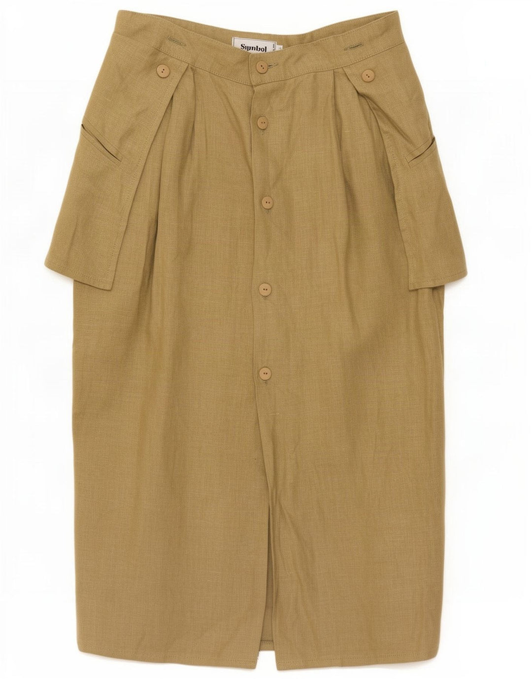 Vintage Damen Cargorock IT 44 Medium W26 Khaki