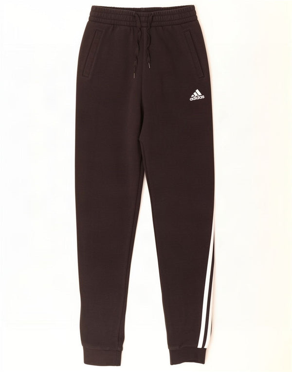 Adidas Jungen-Trainingshose, Jogginghose, 11–12 Jahre, schwarze Baumwolle