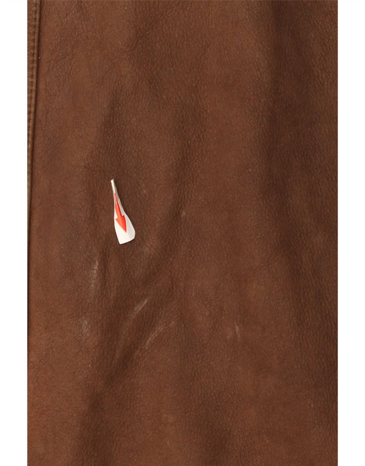 Wilsons Herren Ledermantel UK 40 Large Braun