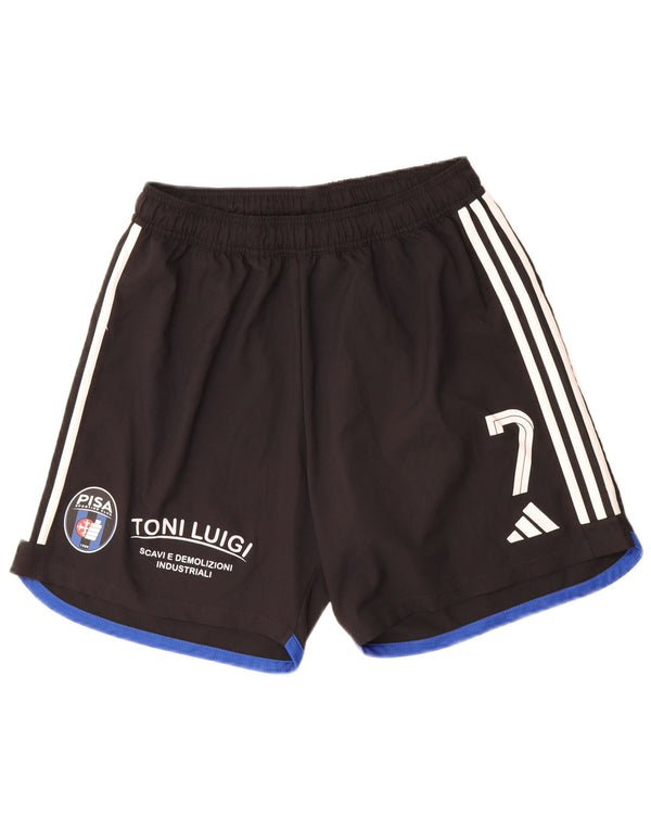 Adidas Herren Aeroready Graphic Sport Shorts Large Schwarz Polyester