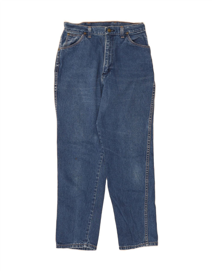 RUSTLER Girls Straight Jeans 12-13 Years W26 L27 Blue Vintage Rustler and Second-Hand Rustler from Messina Hembry 