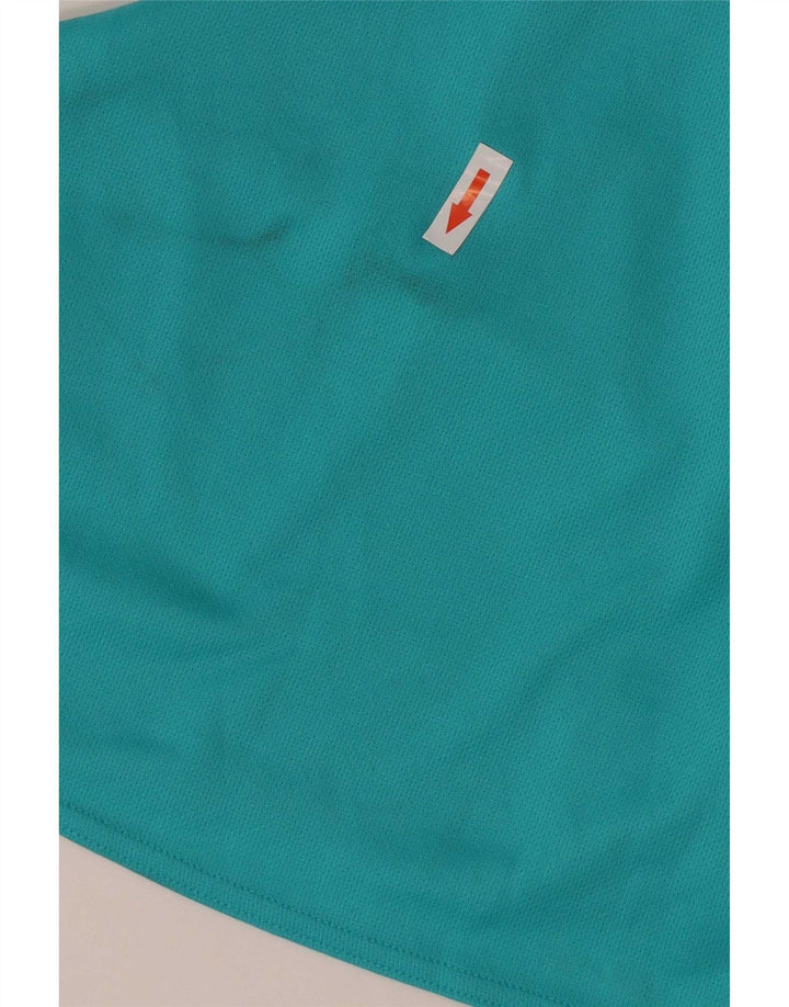 Adidas Herren Weste Top Small Türkis Colourblock Polyester
