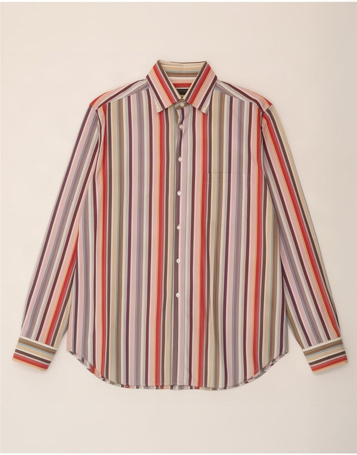 Harris&Harold Herrenhemd XL, mehrfarbig, gestreift, Baumwolle