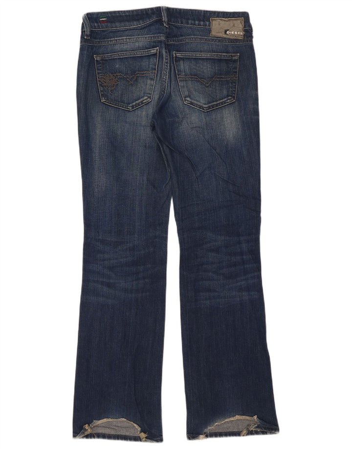 Diesel Herren Ronhary Stretch Bootcut Jeans W29 L30 Marineblau Baumwolle