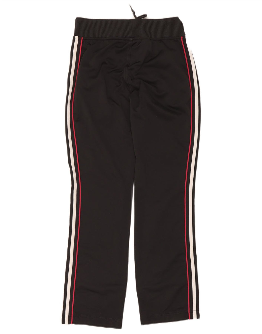 Adidas Damen Trainingshose UK 10 Small Schwarz Polyester