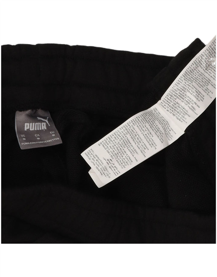 Puma Herren Sportshorts Mittelschwarze Baumwolle