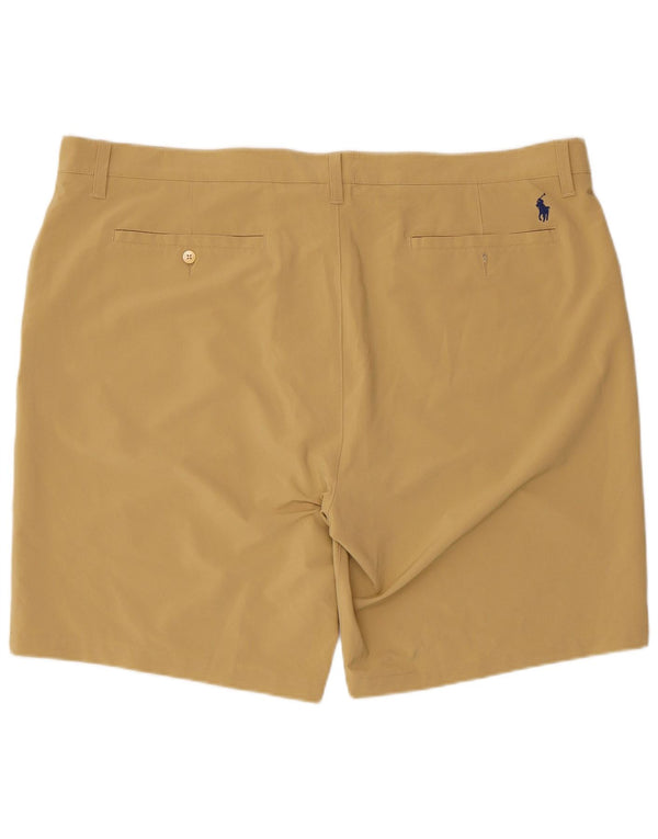 Polo Ralph Lauren Mens Chino Shorts W42 2XL Beige Polyester