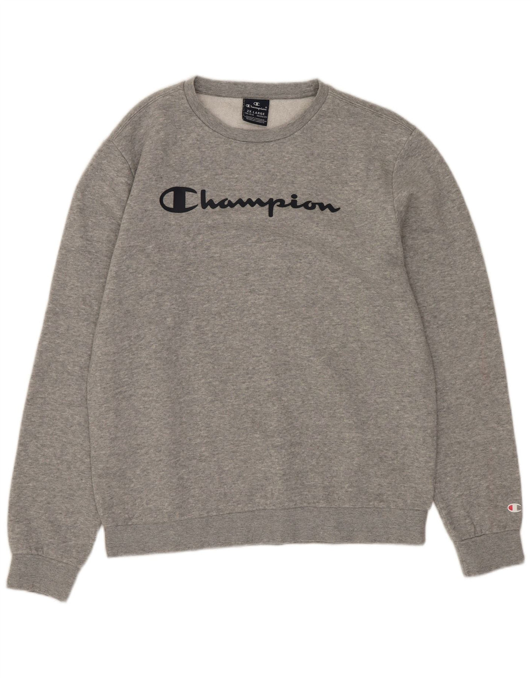 Champion Jungen-Sweatshirt mit Grafik, 15–16 Jahre, 2XL, Grau