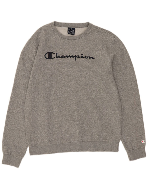 Champion Jungen-Sweatshirt mit Grafik, 15–16 Jahre, 2XL, Grau