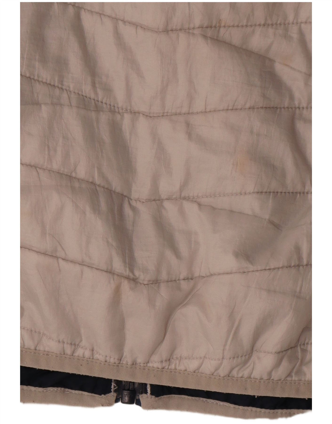 Timberland Herren Wattierte Weste UK 38 Mittelweißes Colourblock-Polyester