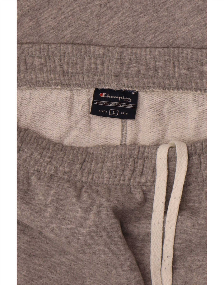 Champion Herren-Trainingshose, Größe L, Grau