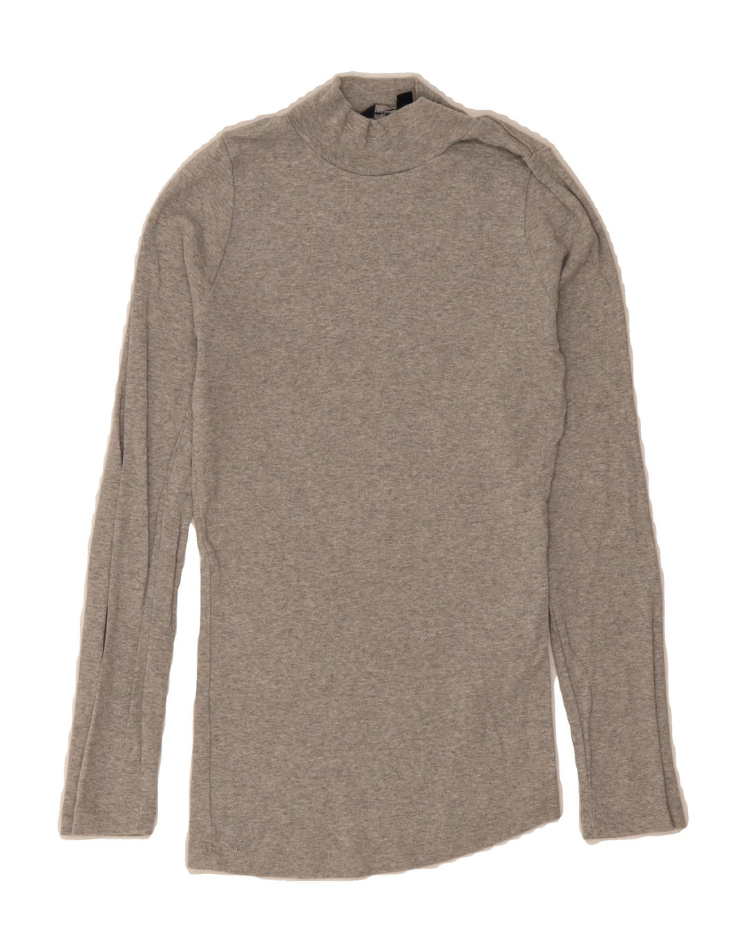 FRENCH CONNECTION Womens Top Long Sleeve UK 8 Small Grey Cotton Vintage French Connection and Second-Hand French Connection from Messina Hembry 