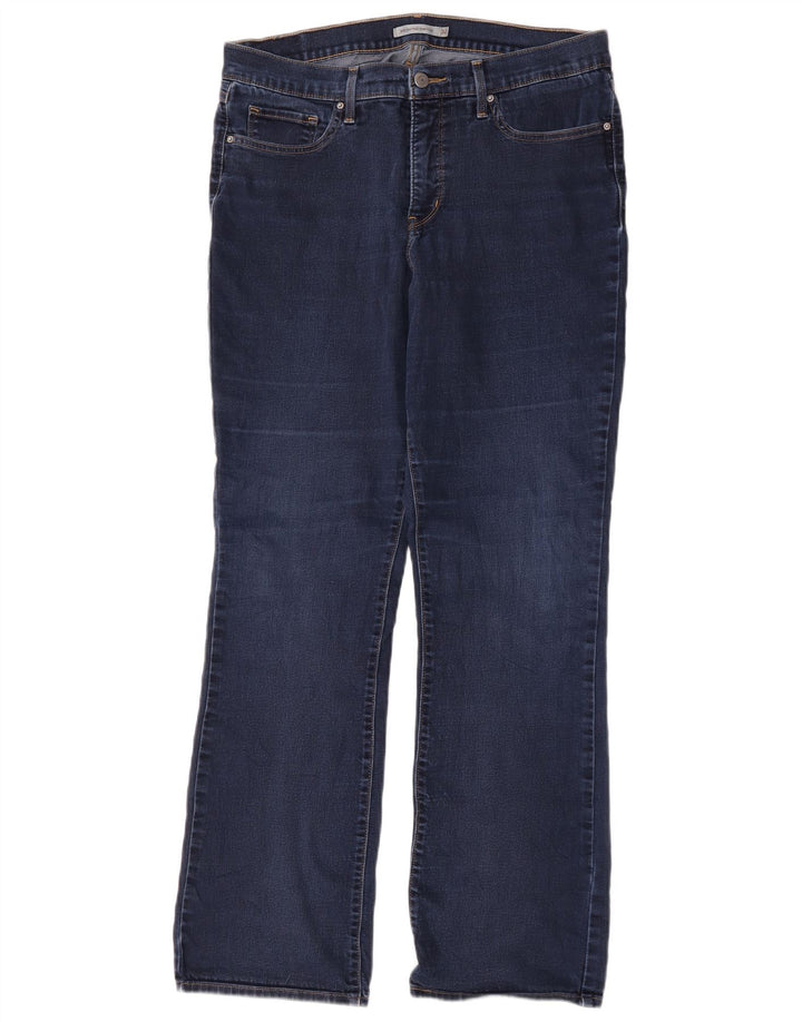 Levi's Damen 315 Shaping Bootcut Jeans W32 L31 Marineblaue Baumwolle