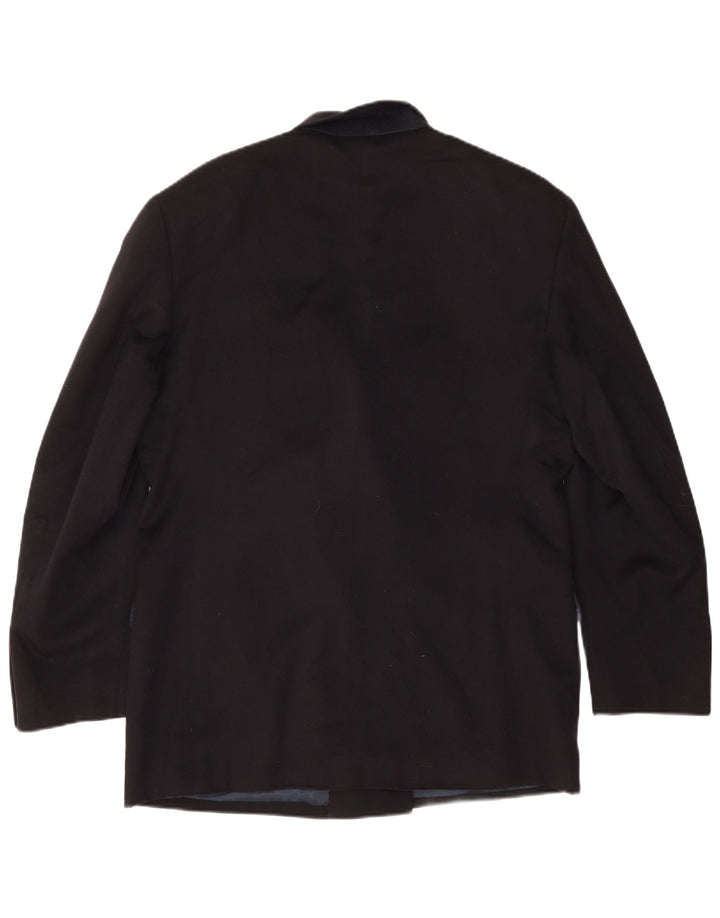 Urbis Herren-Blazer, zweireihig, IT 50, groß, marineblau, Wolle
