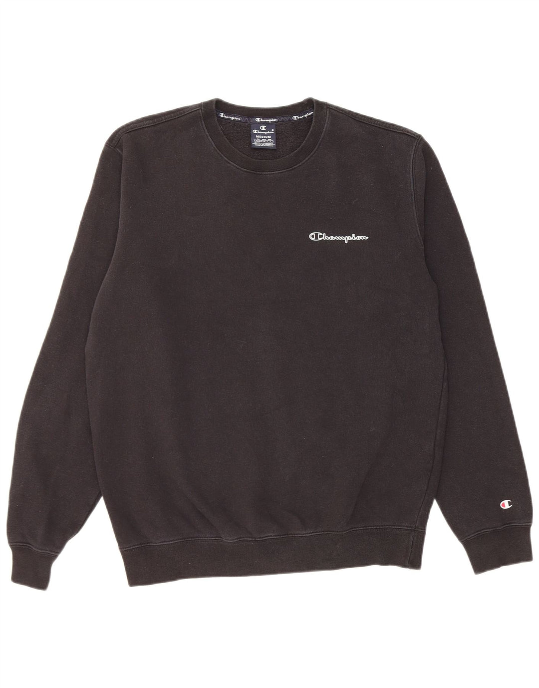 CHAMPION Herren Sweatshirt Pullover Medium Schwarz