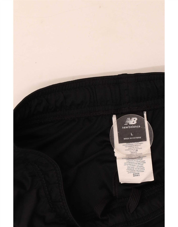 New Balance Herren-Sportshorts, groß, aus schwarzem Polyester