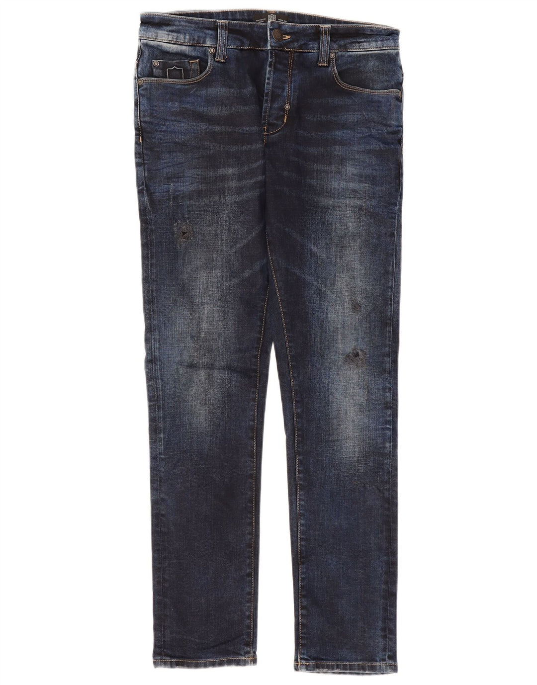 883 Police Herren Slim Jeans W32 L31 Blau