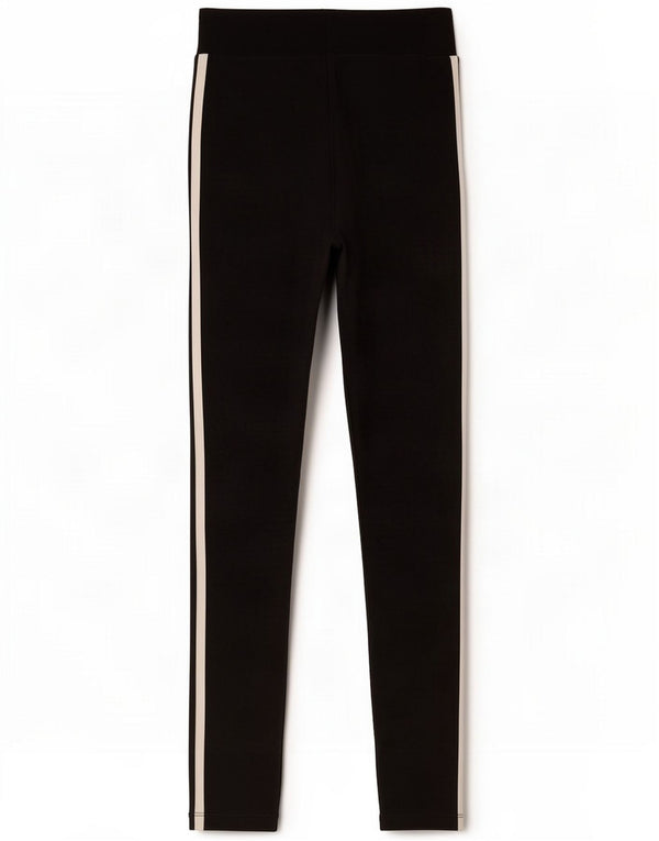 Adidas Damen Leggings UK 4 XS Schwarz Baumwolle
