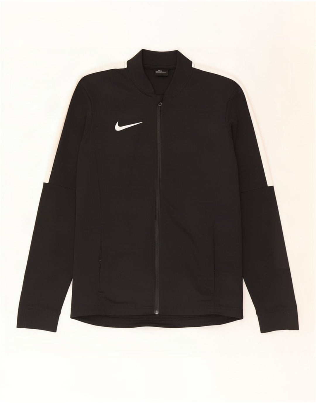 Nike Herren Dri Fit Trainingsanzug-Oberteil, Jacke, Größe S, Schwarz, Farbblock-Polyester