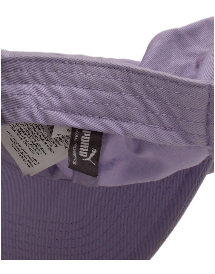 PUMA Womens Graphic Baseball Cap One Size Lilac Cotton Sports
