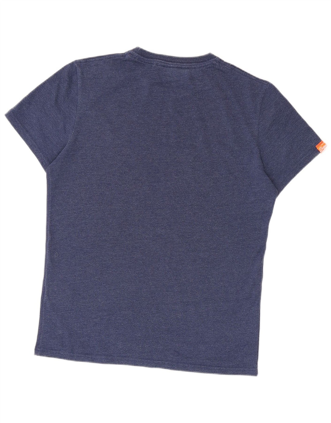Superdry Herren-T-Shirt mit Grafik, Größe L, aus blauer Baumwolle