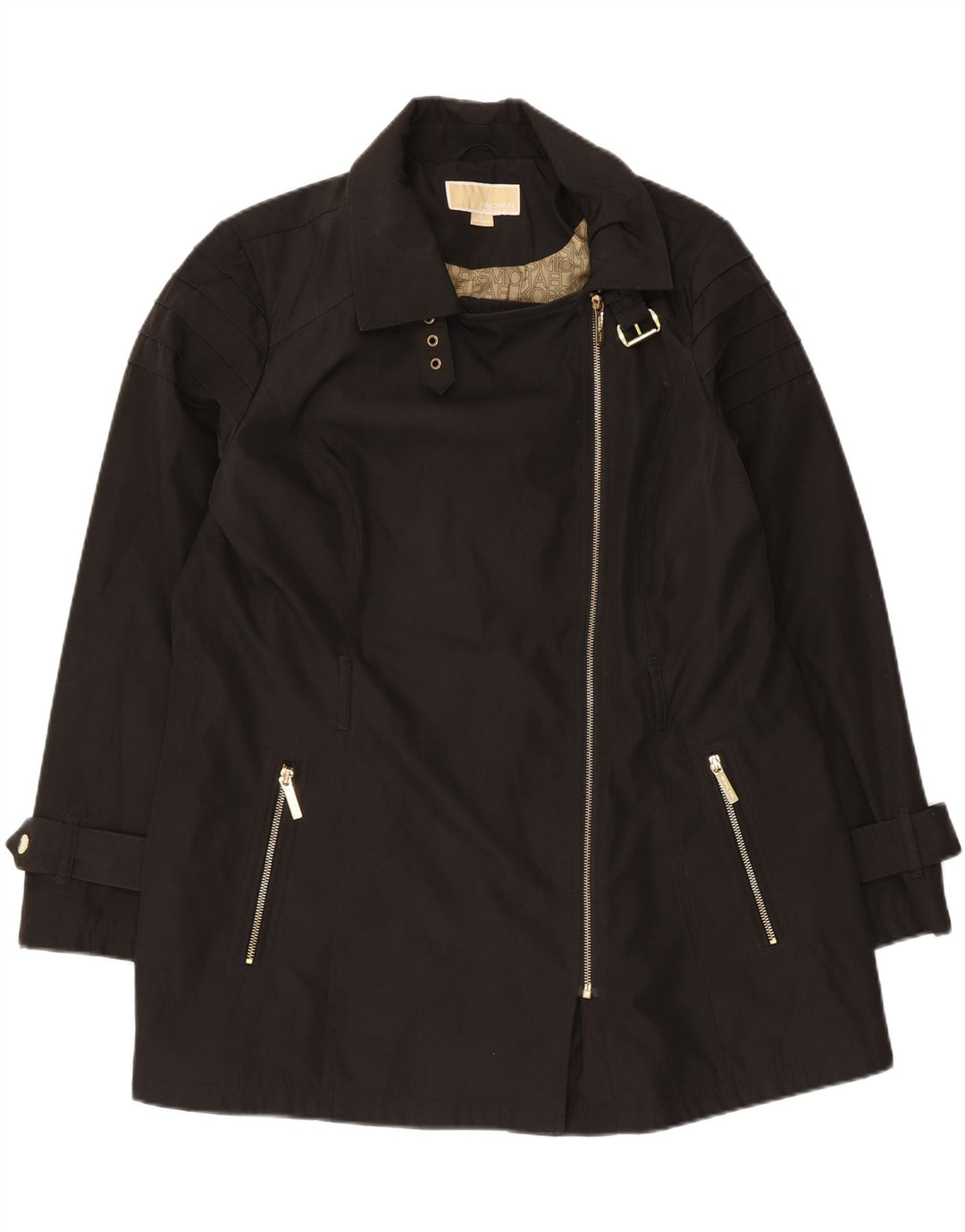 Michael Kors Damenmantel UK 18 XL Schwarz Polyester