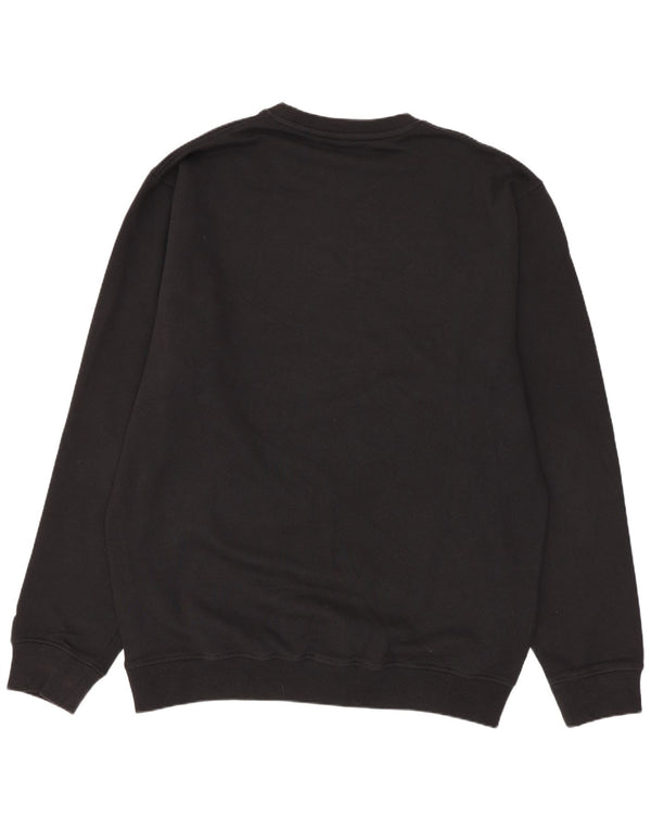Kappa Herren Graphic Sweatshirt Pullover XL Schwarz Baumwolle