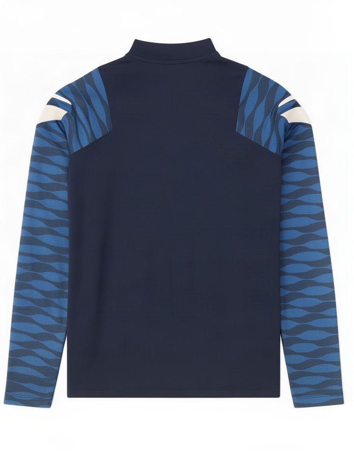 Nike Dri Fit Pullover-Trainingsanzugoberteil für Jungen, 13–14 Jahre, XL, Marineblau
