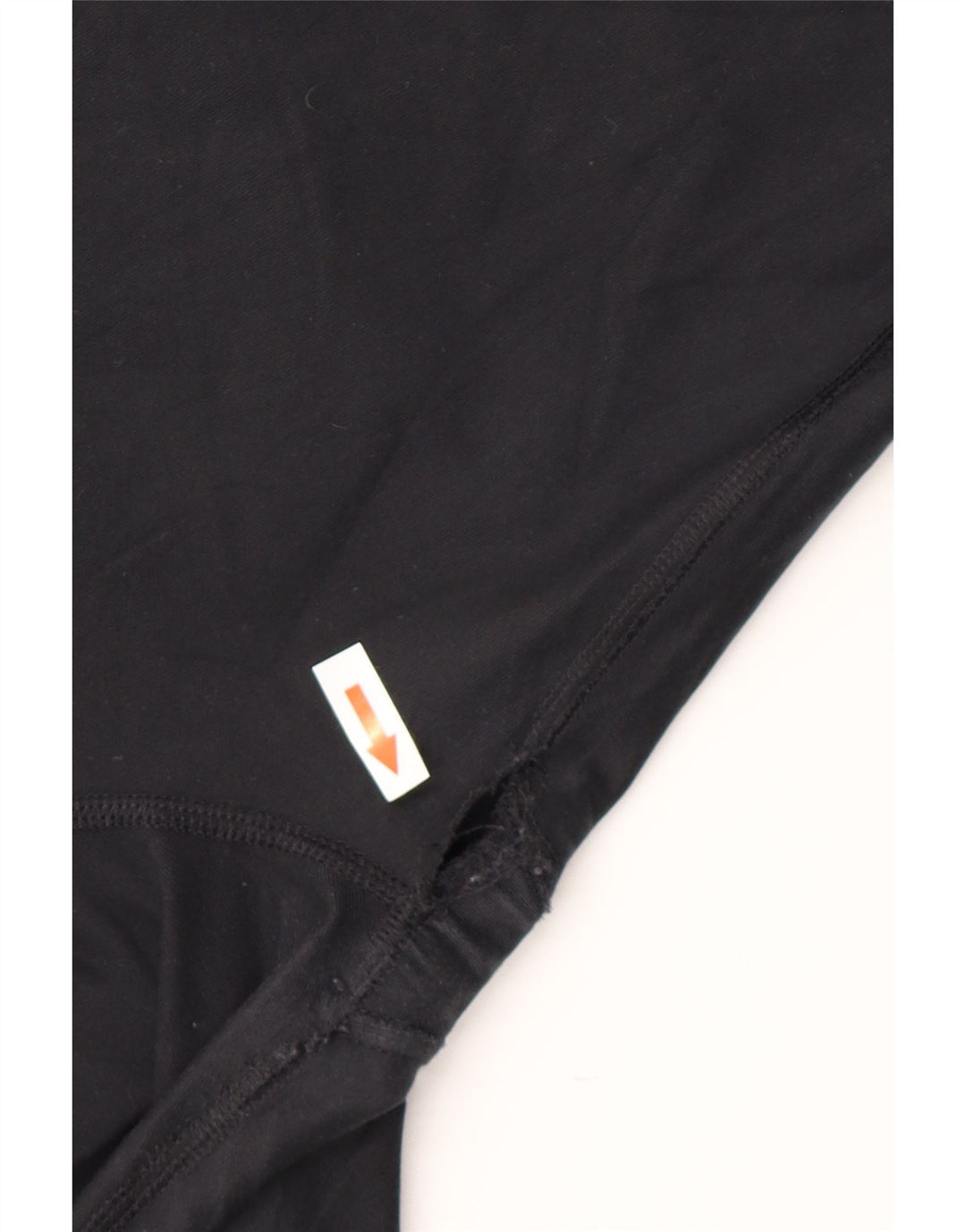 NIKE Womens Dri Fit Capri Leggings UK 14 Medium Schwarz Polyester