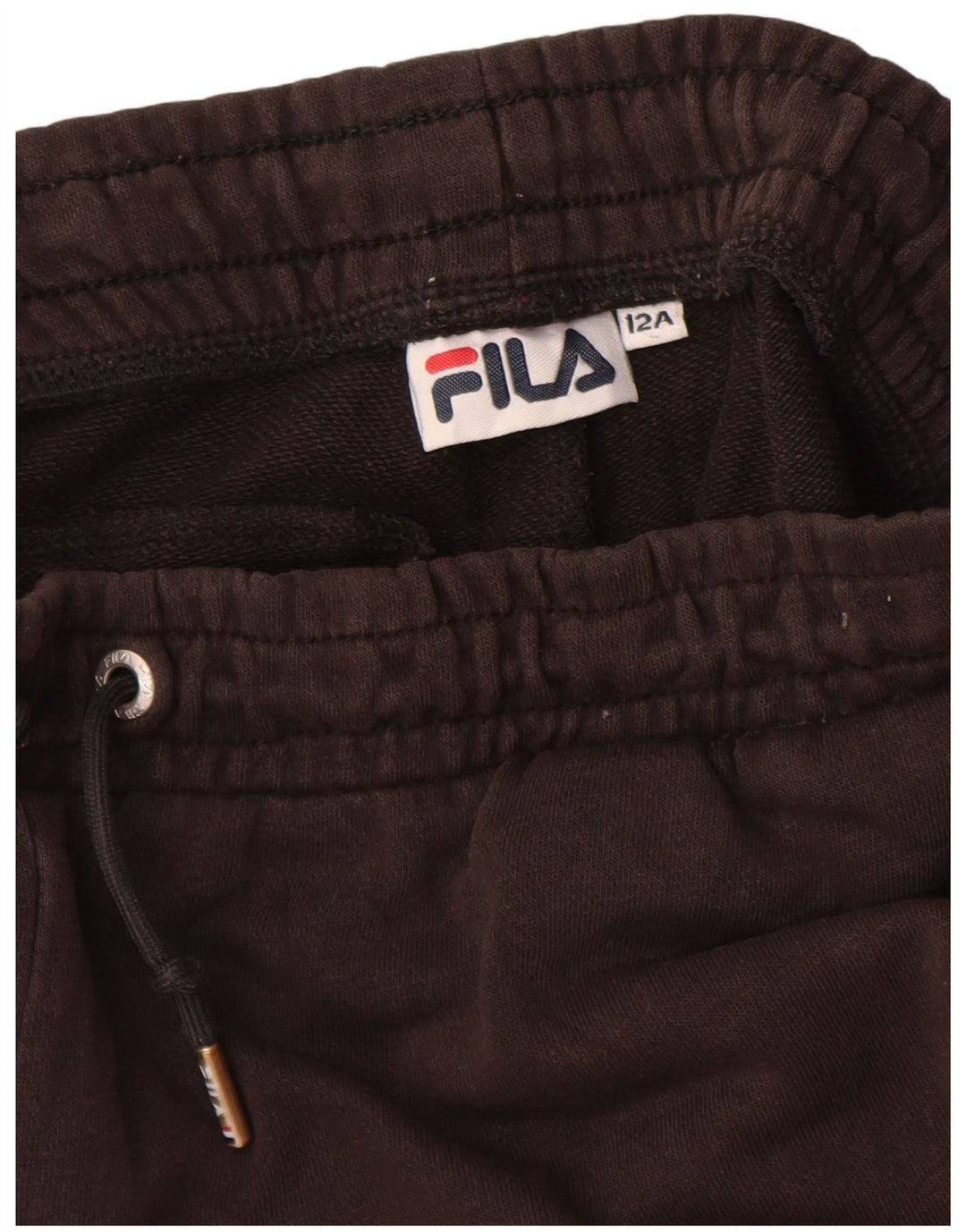 FILA Jungen-Trainingshose, Jogginghose, 11–12 Jahre, Schwarz